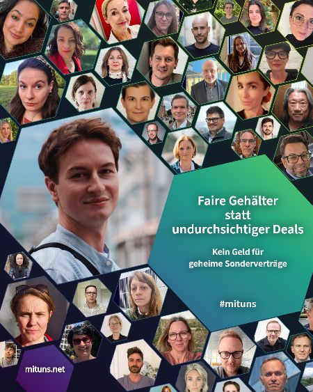 Faire Gehälter statt undurchsichtiger Deals