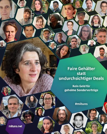 Faire Gehälter statt undurchsichtiger Deals