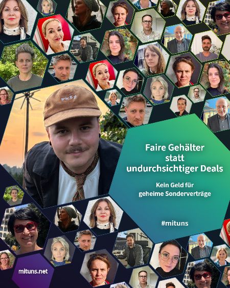 Faire Gehälter statt undurchsichtiger Deals