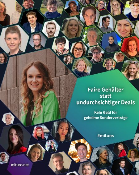 Faire Gehälter statt undurchsichtiger Deals