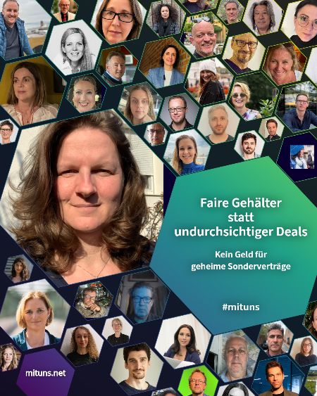 Faire Gehälter statt undurchsichtiger Deals